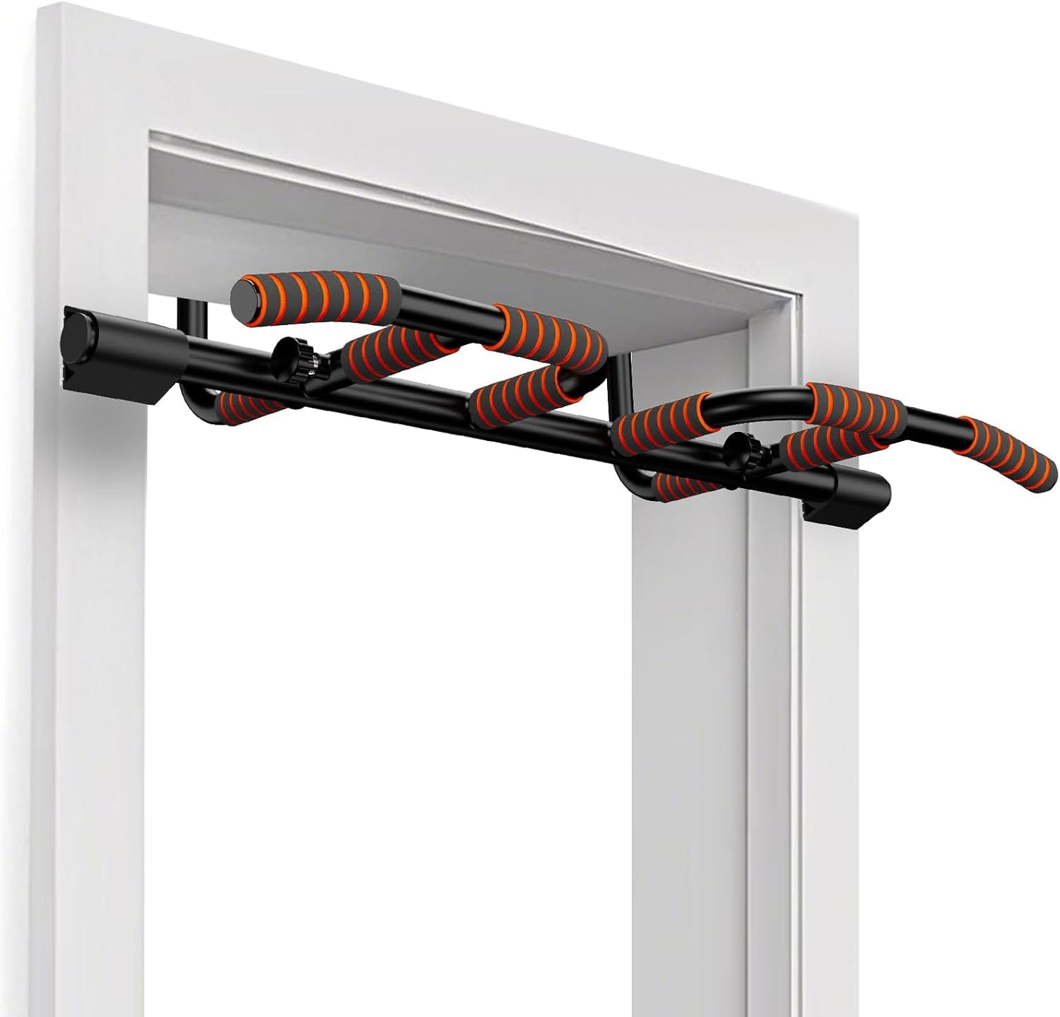 Installation d'une barre de traction sans perçage sur cadre de porte