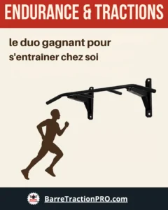 exercice d'endurance et tractions à la maison