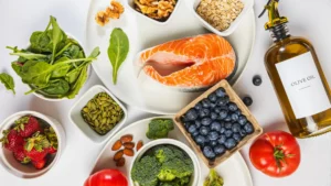 Illustration programme nutrition musculation débutant