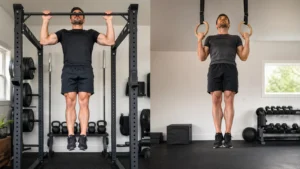 Tractions prise large vs traction aux anneaux : comparaison visuelle