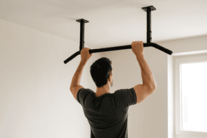 Illustration barre de traction plafond