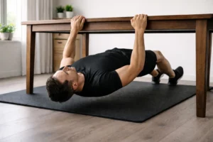 Illustration rowing inversé maison — scène d'utilisation réaliste