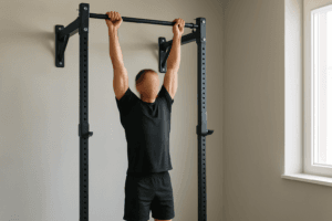 Illustration dead hang combien de temps — scène d'utilisation réaliste