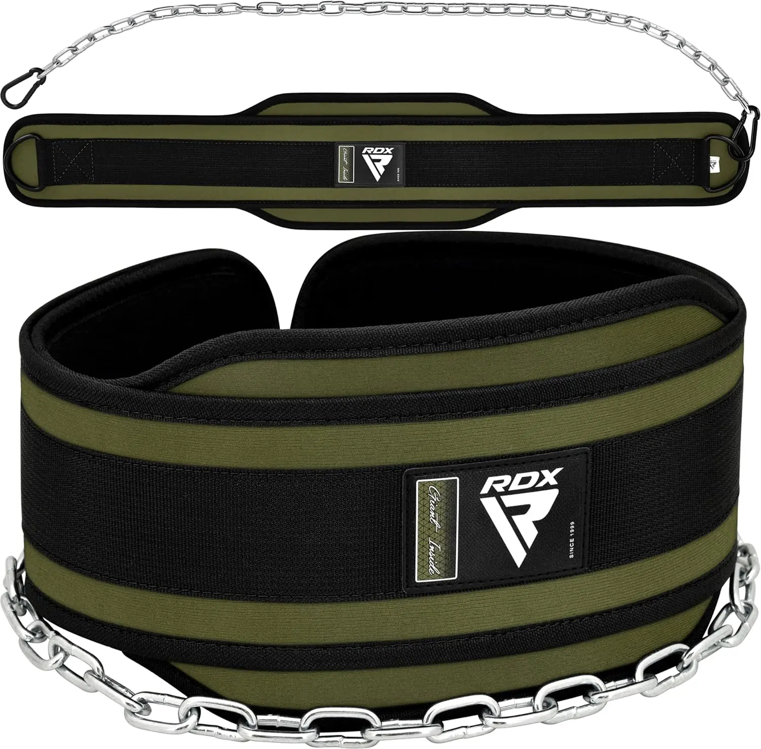 Ceinture lestée RDX avec chaîne pour tractions et dips