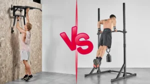 Comparatif barre de traction Eric Flag murale ou sur pied