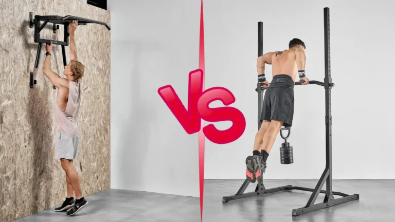 Comparatif barre de traction Eric Flag murale ou sur pied