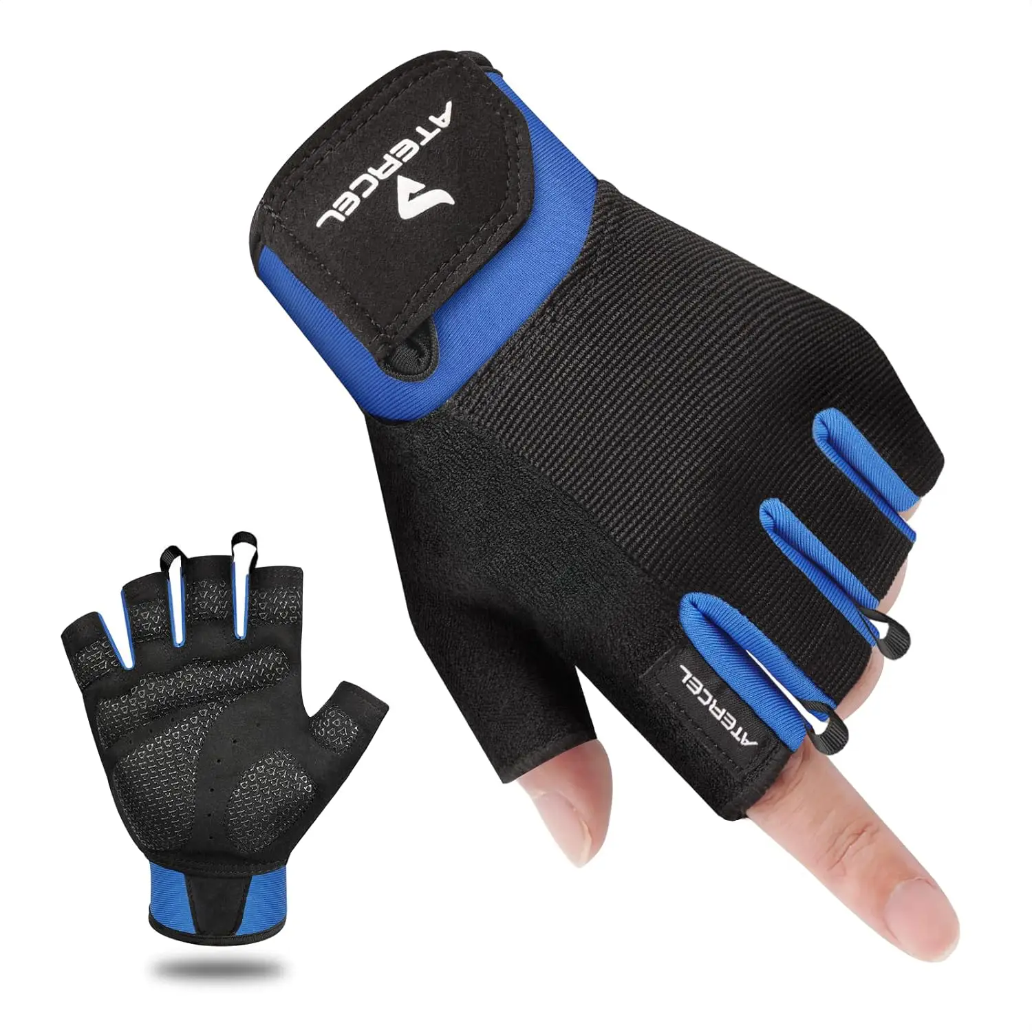 ATERCEL gants de musculation pour protéger les mains pendant les tractions
