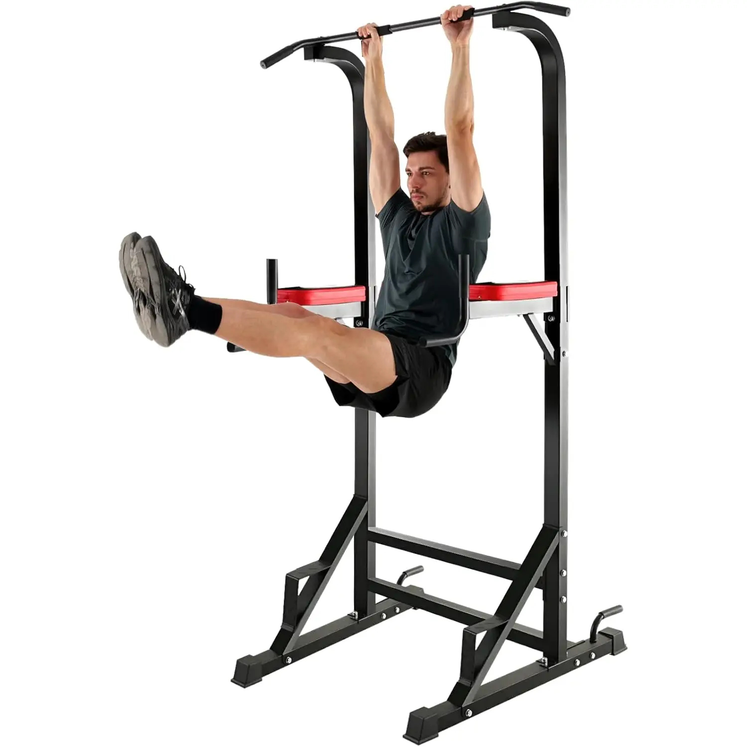 ISE 5 en 1 chaise romaine power tower workout dip station