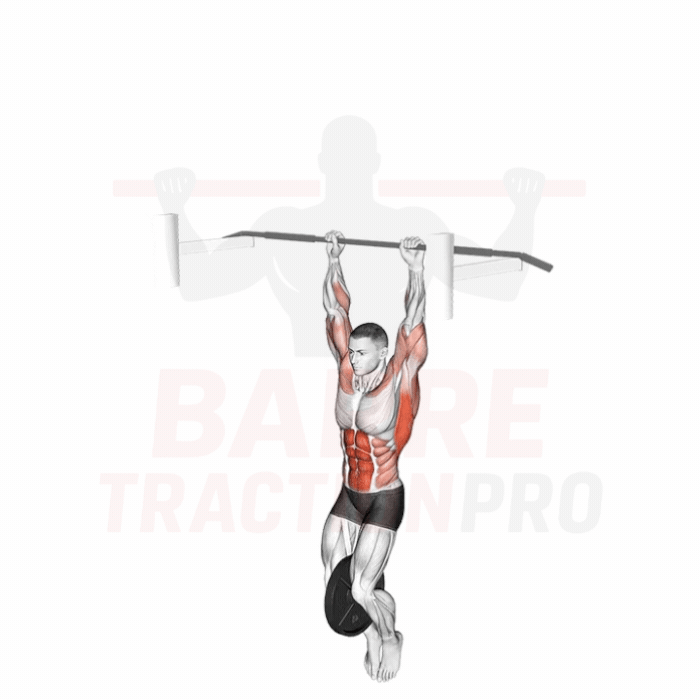 Muscle-up lesté avec gilet lesté